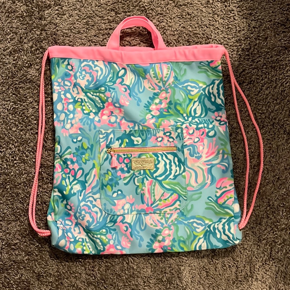 Lilly Pulitzer Draw String Bag